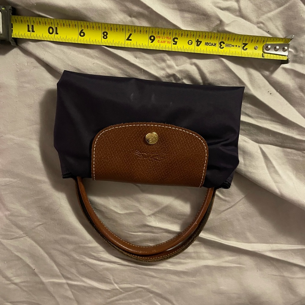 Eggplant colored small long champ